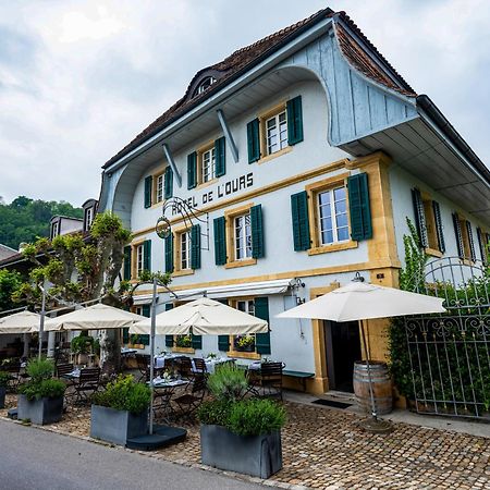 Romantik Hotel De L'Ours Sugiez Екстер'єр фото